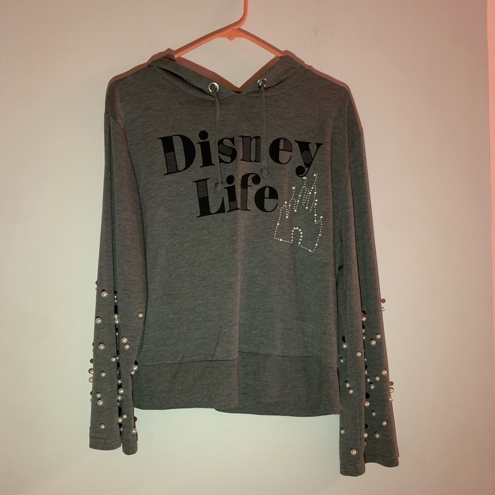 Disney Life Hood Pullover with Pearls